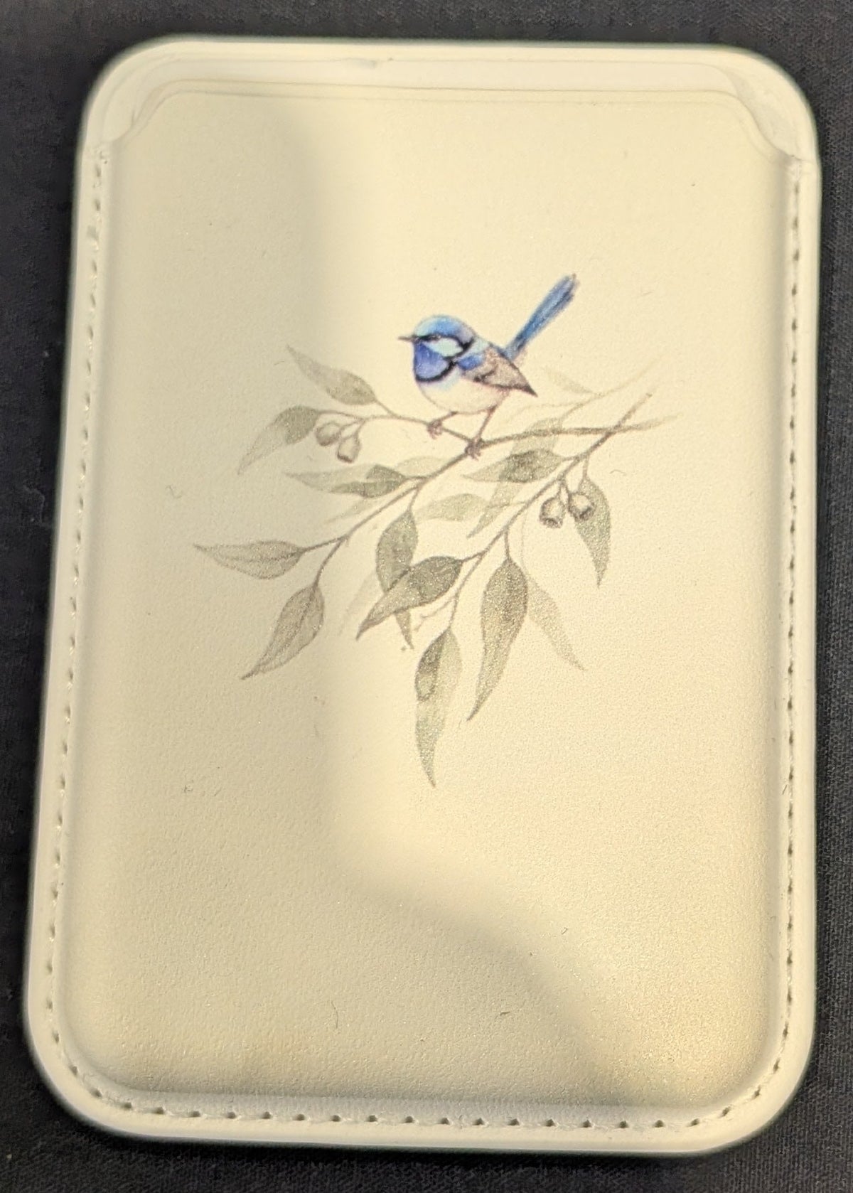 Bird Blue Wren - MagSafe Wallet